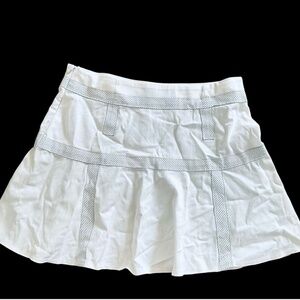 Vintage Cristinaeffe Italy White skirt cottone size 40
